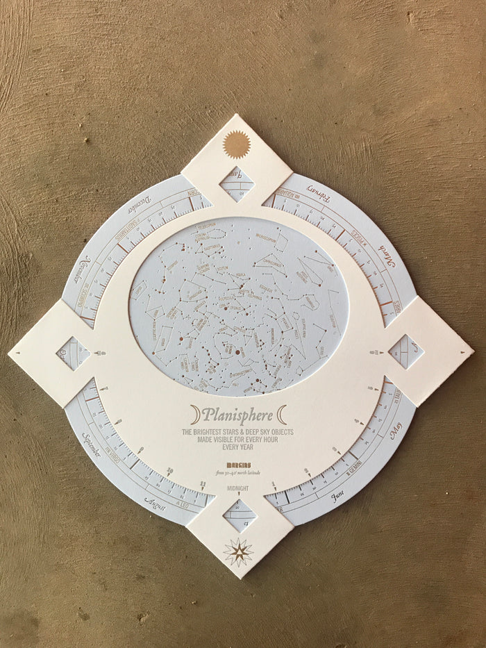 Margins Planisphere Chart - CARAVAN OUTPOST
