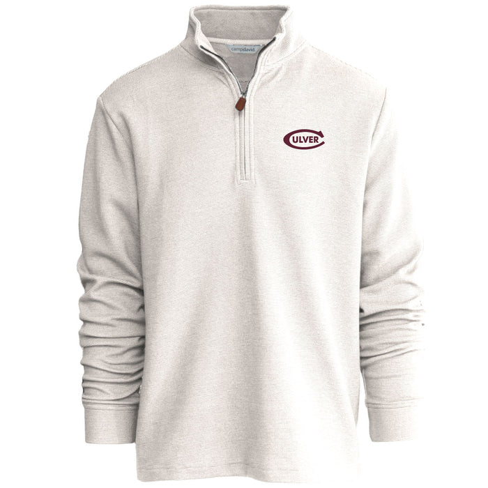 Maverick 1/4 Zip Pullover - Oatmeal