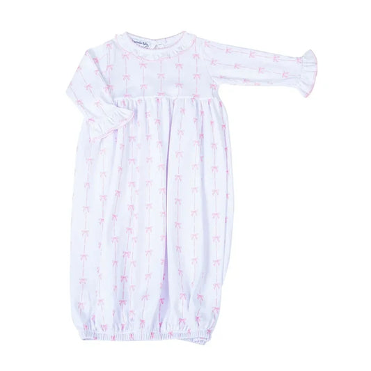 MB Amelia's Classic s Ruffle Gathered Gown-Pink
