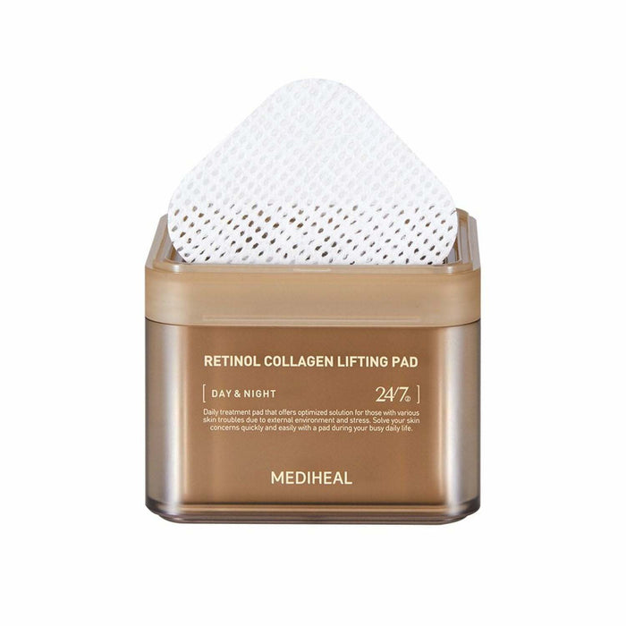 Mediheal Retinol Collagen Lifting Facial Toner Pad 100 Pads