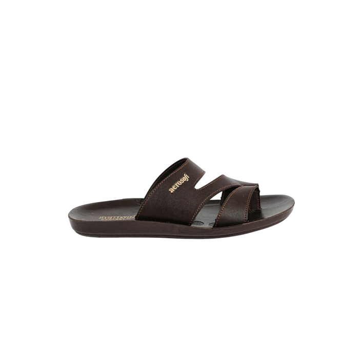MEN SLIPPER MG-9023 BROWN