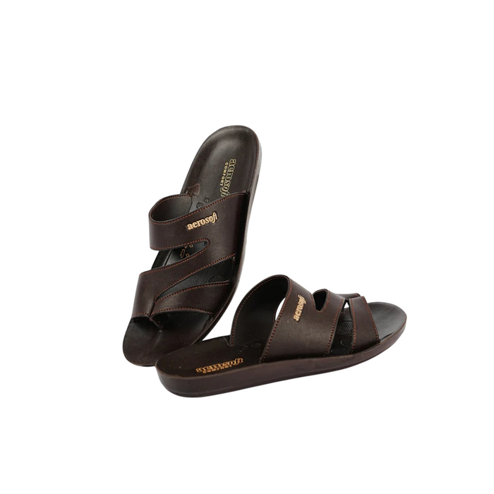 MEN SLIPPER MG-9023 BROWN