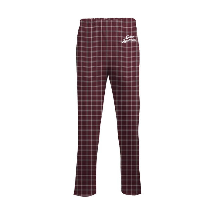 Men's Harley Flannel Pant - Maroon Plaid