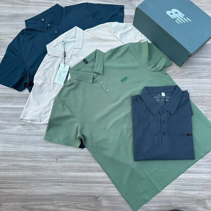 Men's Navy Blue Polo Shirt - product shot
