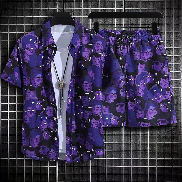 Purple 73 Top Shorts / 3XL