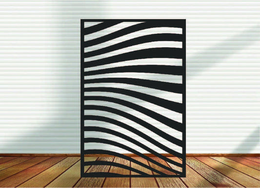 Metal Decorative Panel - Abstracts N Waves 6