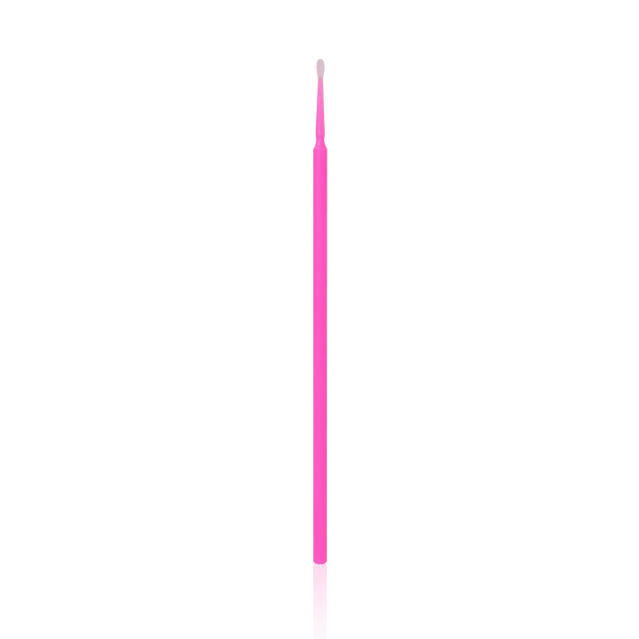 Micro Brush from Paris Lash Academy: Pink (front view)