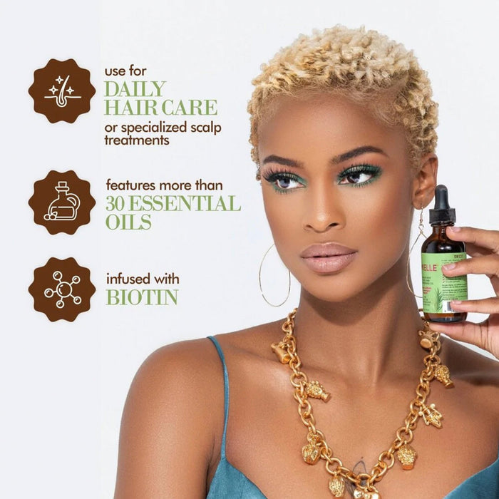 Mielle Rosemary Mint Scalp & Hair Strengthening Oil 2oz - ikatehouse