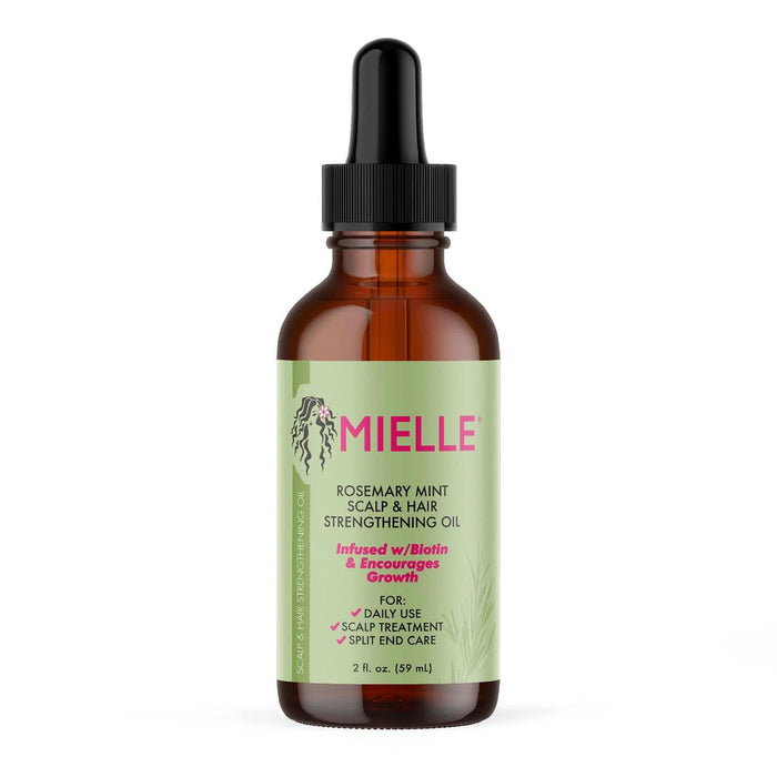 Mielle Rosemary Mint Scalp & Hair Strengthening Oil 2oz - ikatehouse