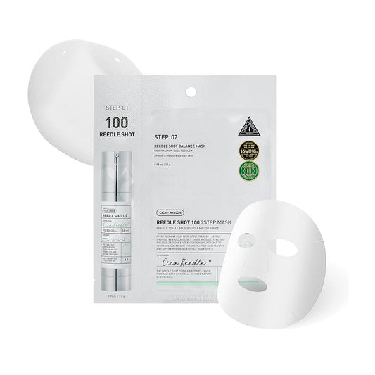 MILD REEDLE SHOT 100 2 - STEP MASK - Masca Reedle Shoot 100 Pentru Imbunatatirea Texturii Tenului - skinseen.ro