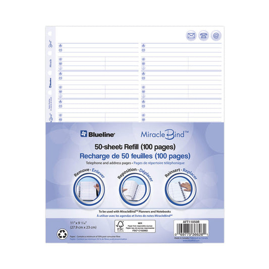 MiracleBind Refills - Tel./Add., AFT11050R