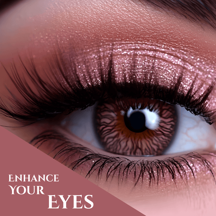 Miss Rose 40-color palette dramatic smoky eye look — bridal makeup Pakistan