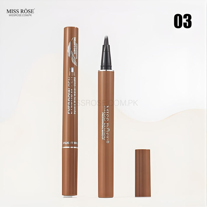 Miss Rose Water-Based Eye Brow Pen - Miss Rose Com Pk