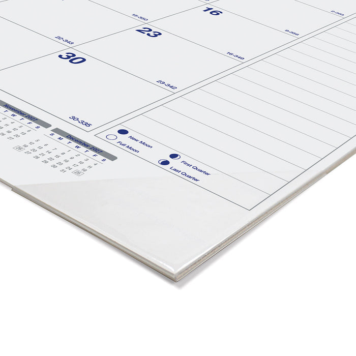 Monthly Desk Pad Calendar, Net Zero Carbon™, 2027 C177847-27 Blueline