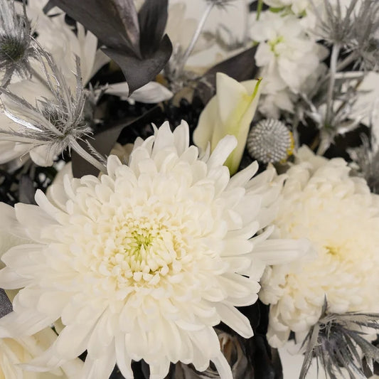 Moonlit Midnight Flower Diy Kit Close Up - Image