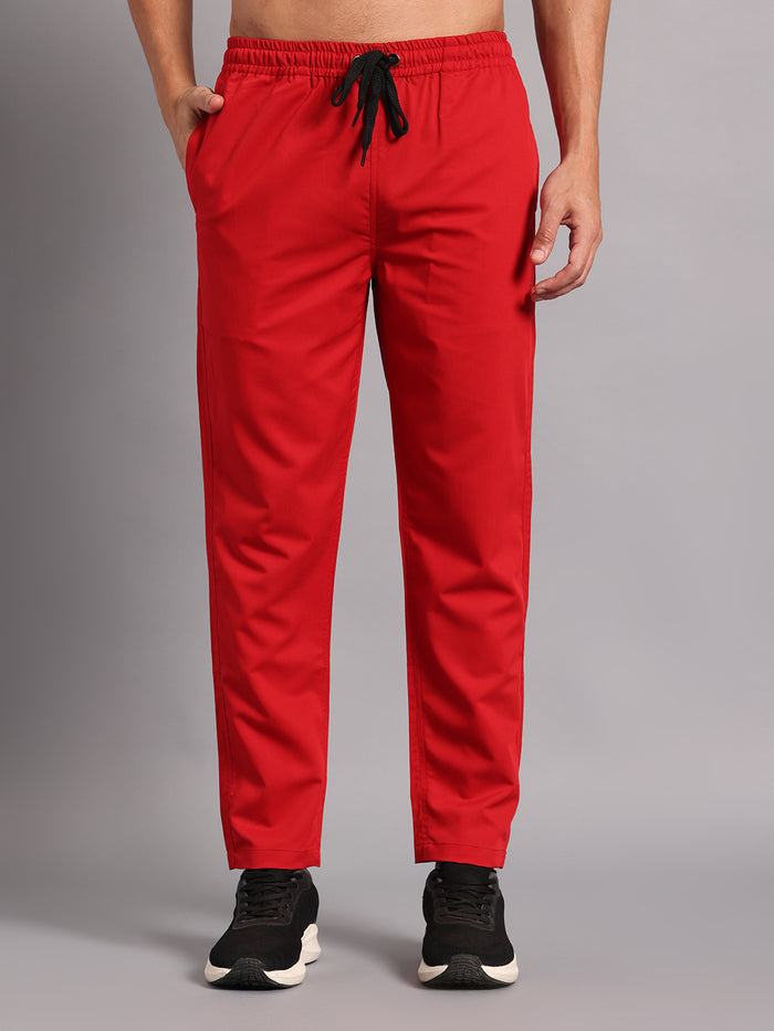 Move Lite Men Ember Red (Polo Neck) Scrub Set