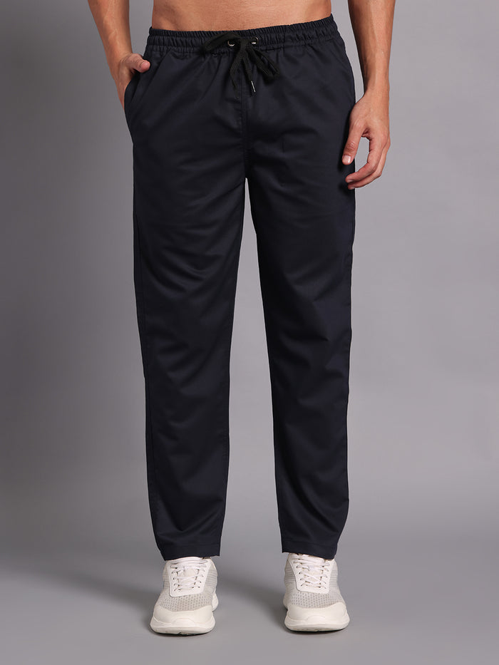 Move Lite Men Ink Blue (Polo Neck) Scrub Set