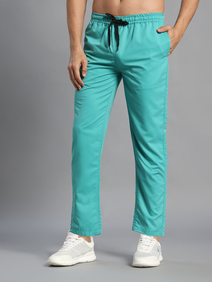 Move Lite Men Mint Green (Polo Neck) Scrub Set