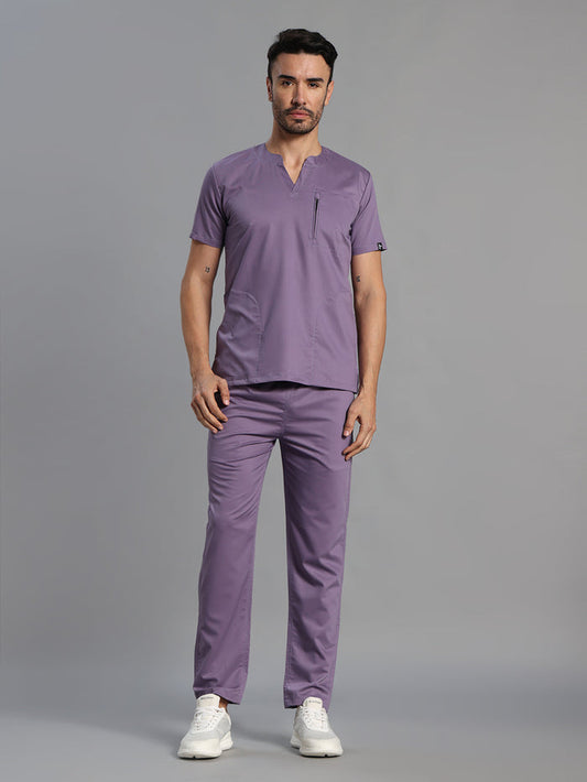 Move Lite Men Ube (Neo Notch Neck) Scrub Set