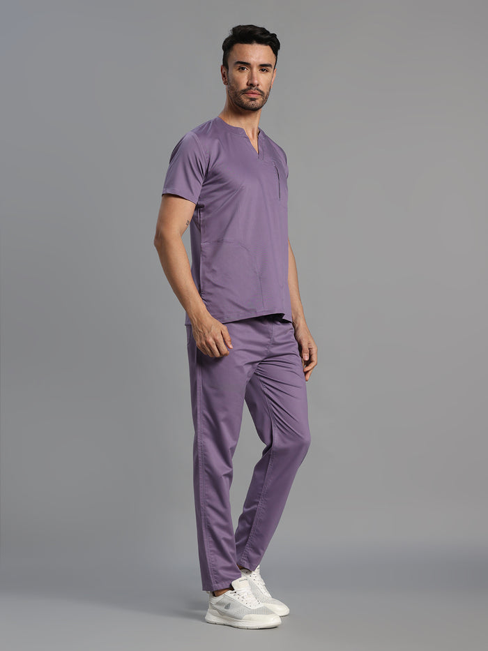 Move Lite Men Ube (Neo Notch Neck) Scrub Set