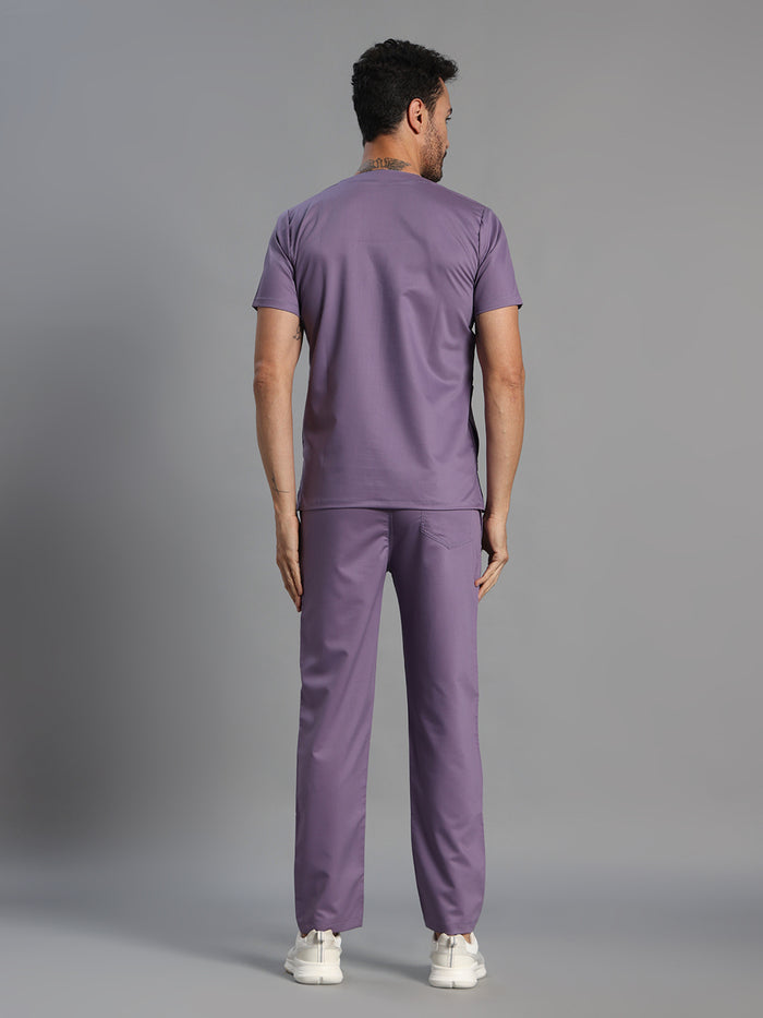 Move Lite Men Ube (Neo Notch Neck) Scrub Set