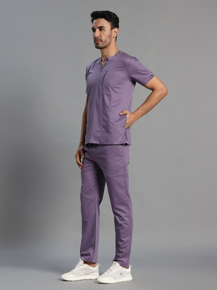 Move Lite Men Ube (Neo Notch Neck) Scrub Set