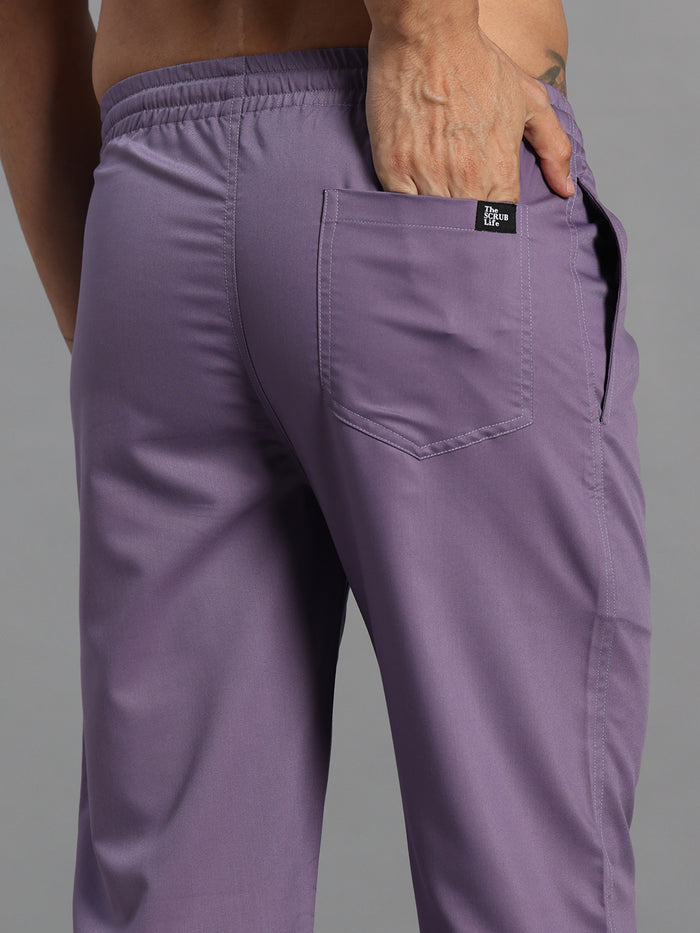 Move Lite Men Ube (Polo Neck) Scrub Set