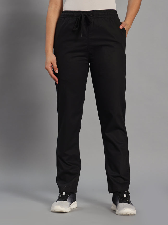 Move Lite Women Black V Scrub Set