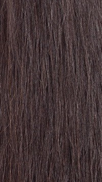 SHAKE N GO Brazilian human hair wig S-wave long dark brown natural texture with soft shine ready to style