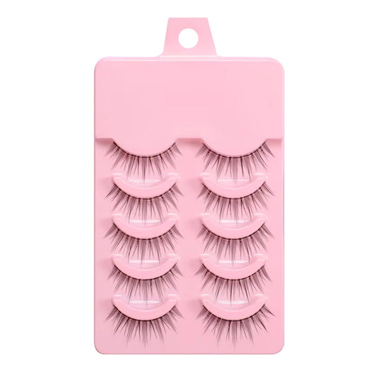 Natural Long Little Devil Japanese Style Eyelash 5pairs