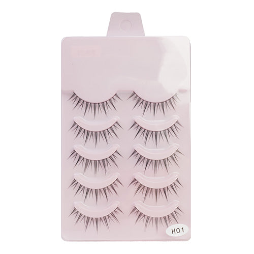 Natural Long Little Devil Japanese Style Eyelash 5pairs