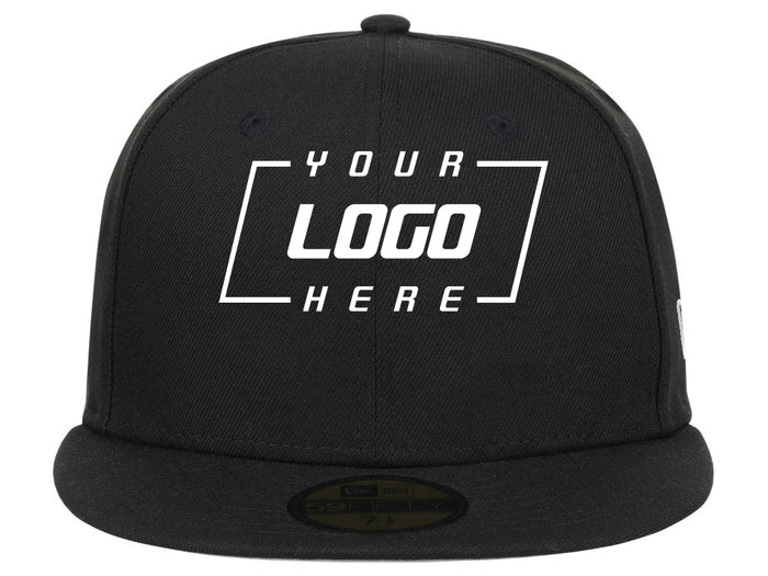 New Era Custom 59FIFTY - Black/Grey UV