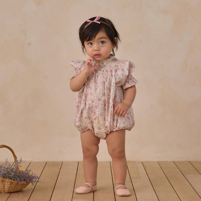 Noralee Maddie Romper - Pastel Garden