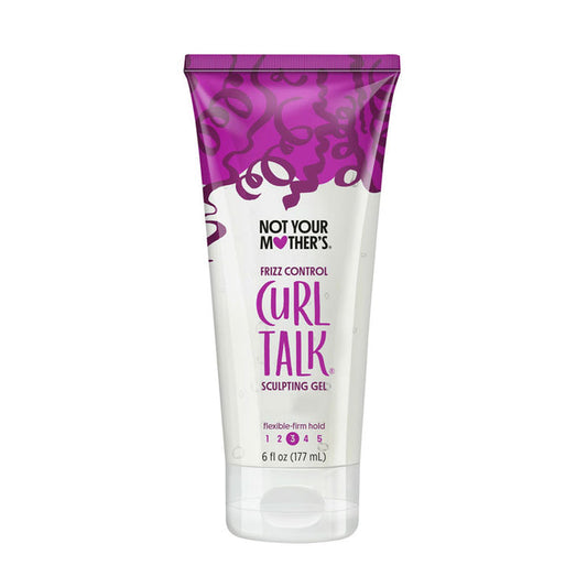 Not Your Mothers Curl Talk tube frizz control sculpting gel for curly hair flexible hold 6 fl oz