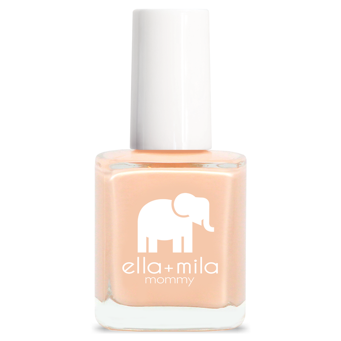 Nude Attitude peachy nude nail polish bottle – ella+mila