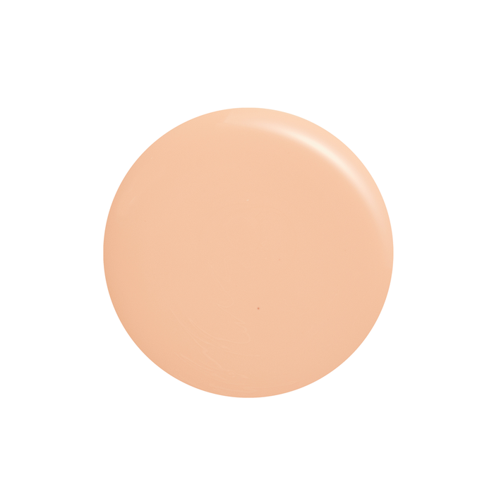 Nude Attitude peachy nude nail polish color swatch