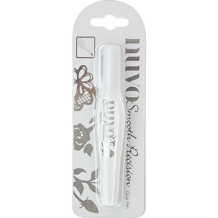 Smooth Precision Glue Pen - Effortlessly drifts across projects with a strong and reliable adhesive. The easy-to-control, squeezable barrel produces thick or thin lines which dry clear for a cleaner finish. Available at Embellish Away located in Bowmanville Ontario Canada.