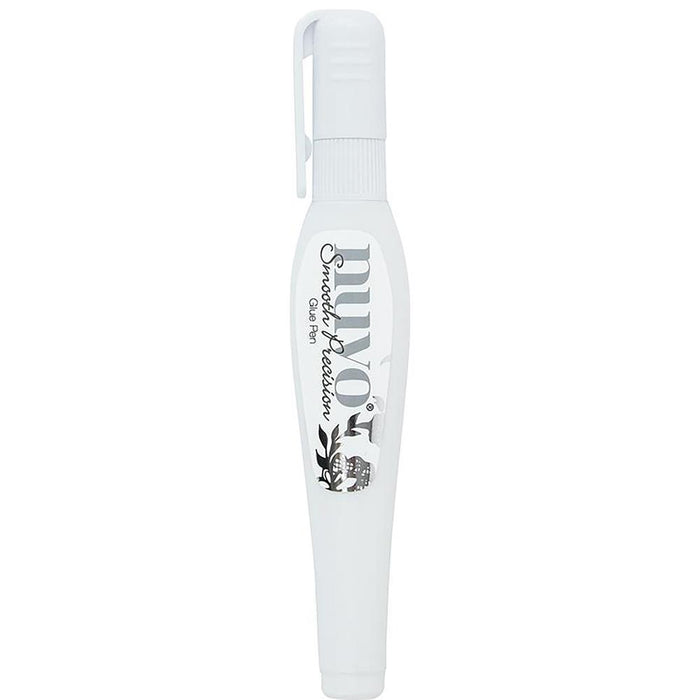 Smooth Precision Glue Pen - Effortlessly drifts across projects with a strong and reliable adhesive. The easy-to-control, squeezable barrel produces thick or thin lines which dry clear for a cleaner finish. Available at Embellish Away located in Bowmanville Ontario Canada.