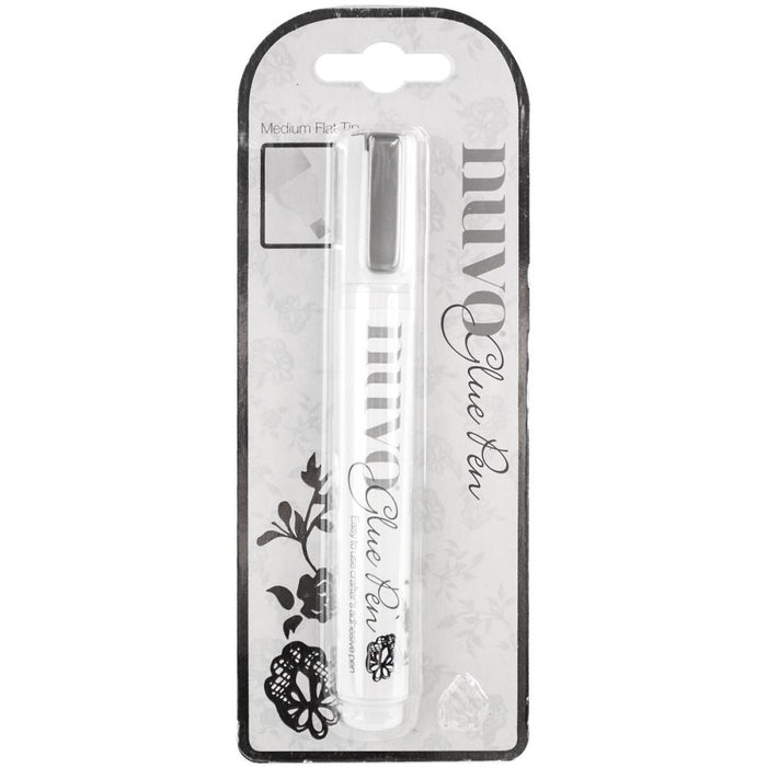Smooth Precision Glue Pen - Effortlessly drifts across projects with a strong and reliable adhesive. The easy-to-control, squeezable barrel produces thick or thin lines which dry clear for a cleaner finish. Available at Embellish Away located in Bowmanville Ontario Canada.