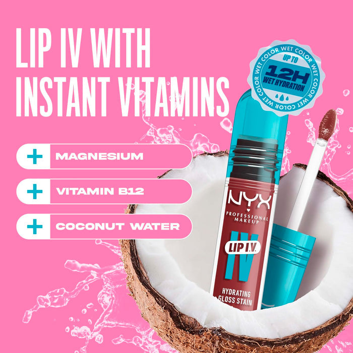 NYX LIP I.V. Hydrating Lip Gloss Serum 0.16oz/ 5ml