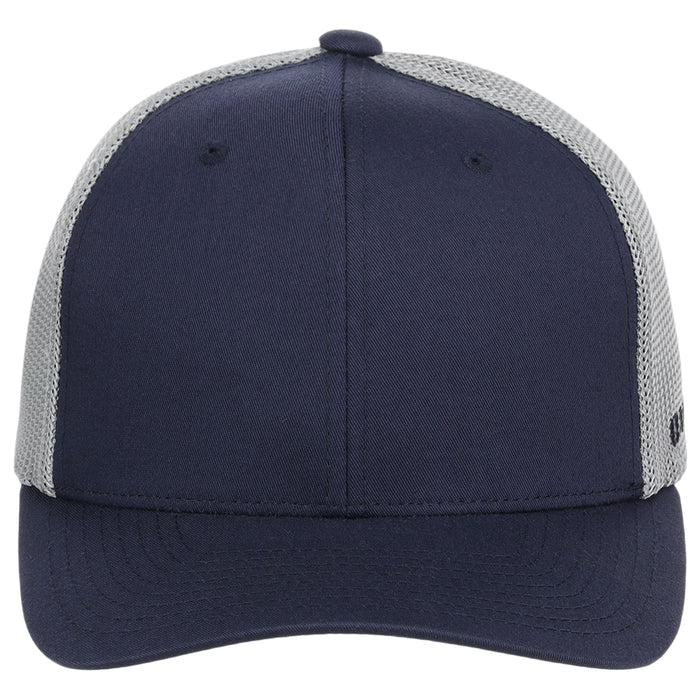 Oakley Golf Cresting Trucker - Blue/Stone Grey