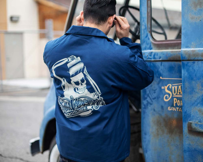 OG Front Panel Navy Jacket - Lifestyle