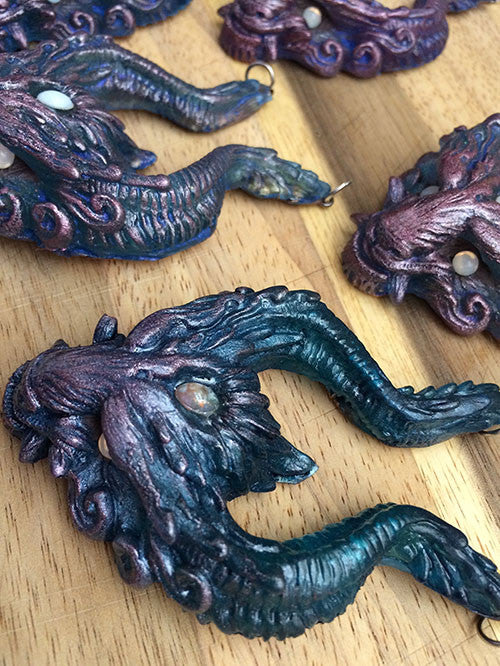 OLD GUARD PENDANT- PURPLES