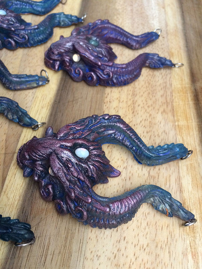OLD GUARD PENDANT- PURPLES