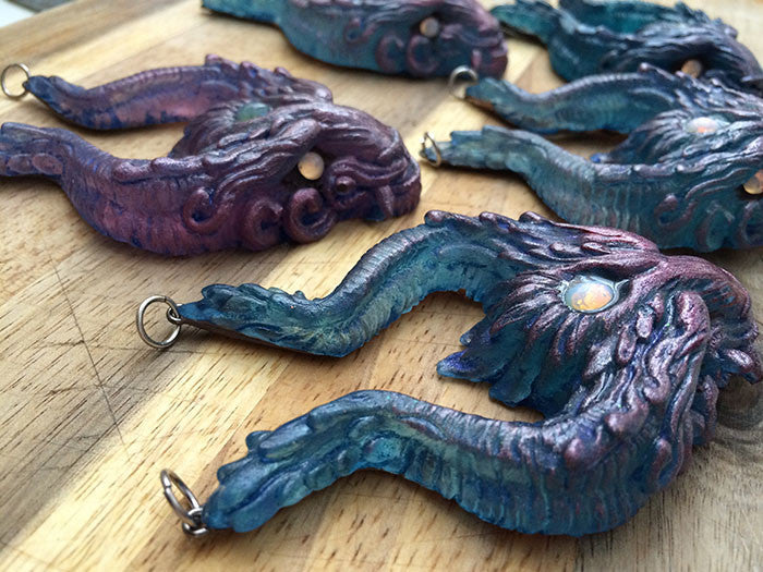 OLD GUARD PENDANT- PURPLES