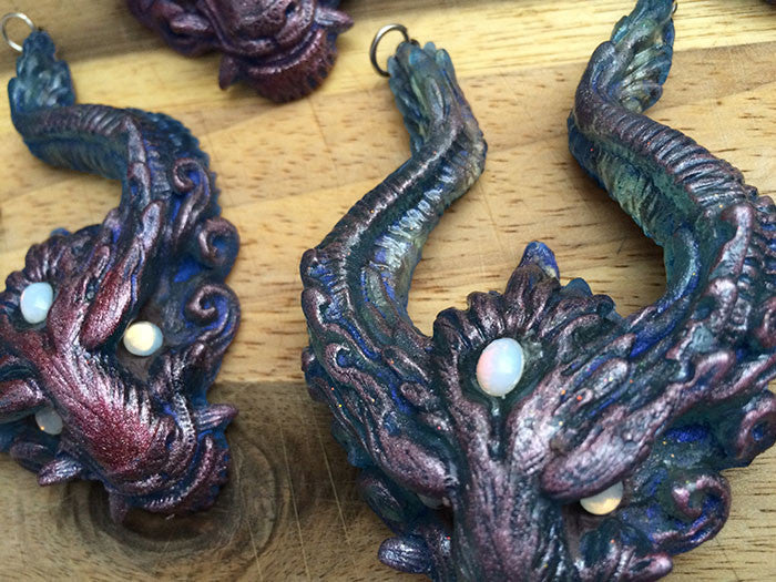 OLD GUARD PENDANT- PURPLES