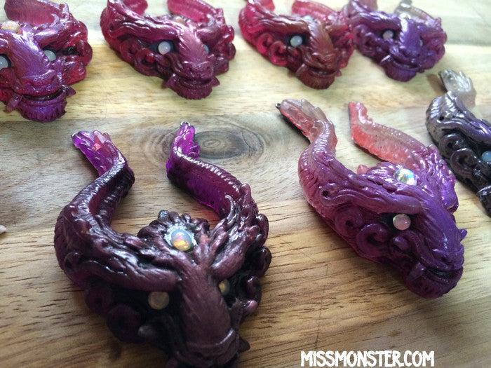 OLD GUARD PENDANT- ROSE + PURPLE