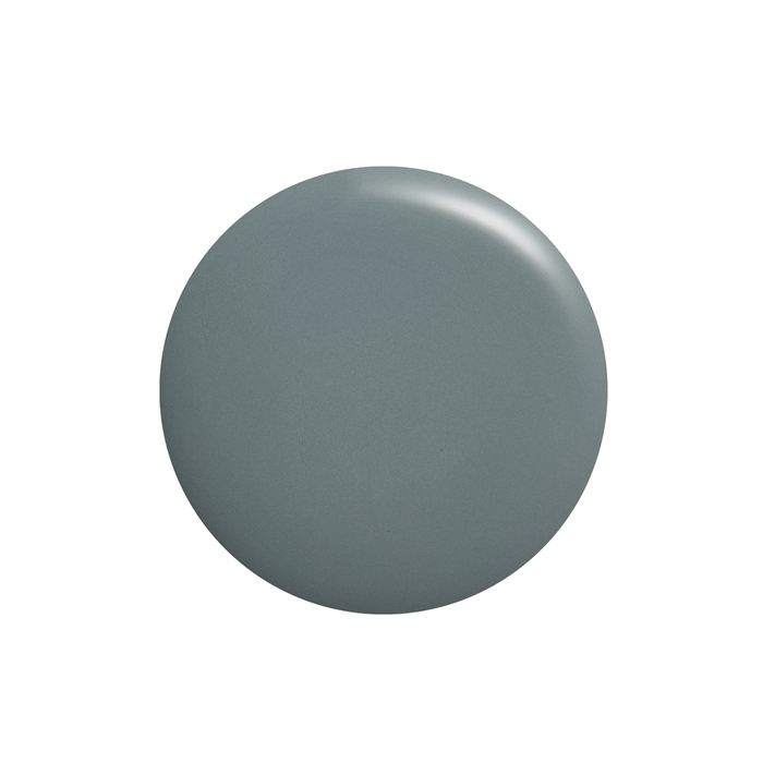 On the Runway soft dark grey nail polish color swatch