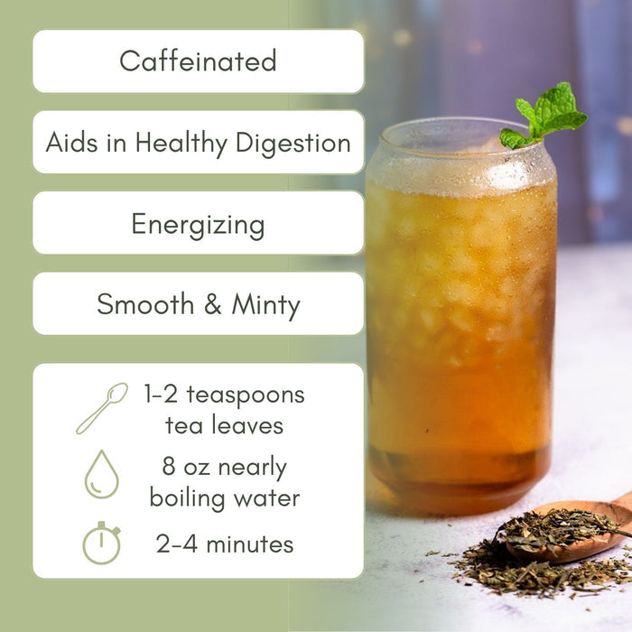 Organic Mint Bliss - Loose Leaf Tea - Full Leaf Tea Company
