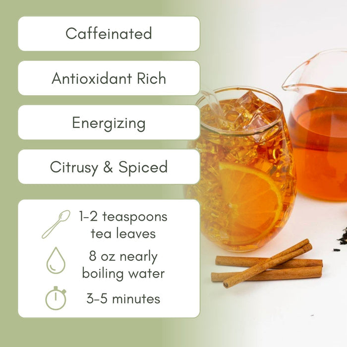 Organic Orange Cinnamon Spice - Loose Leaf Tea - Full Leaf Tea Company